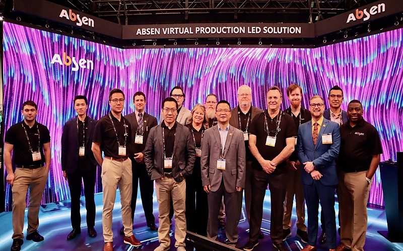 NAB Show 2022 | 海外市場(chǎng)強(qiáng)勢(shì)復(fù)蘇，艾比森虛擬影棚解決方案驚艷全場(chǎng)